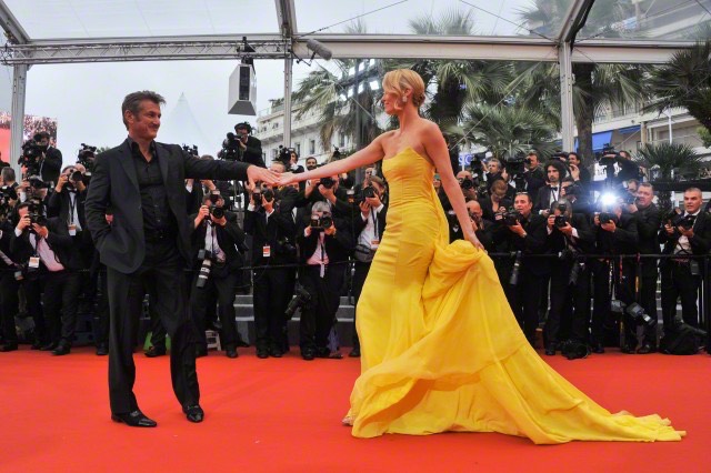 Sean Penn Charlize Theron Cannes 2015
