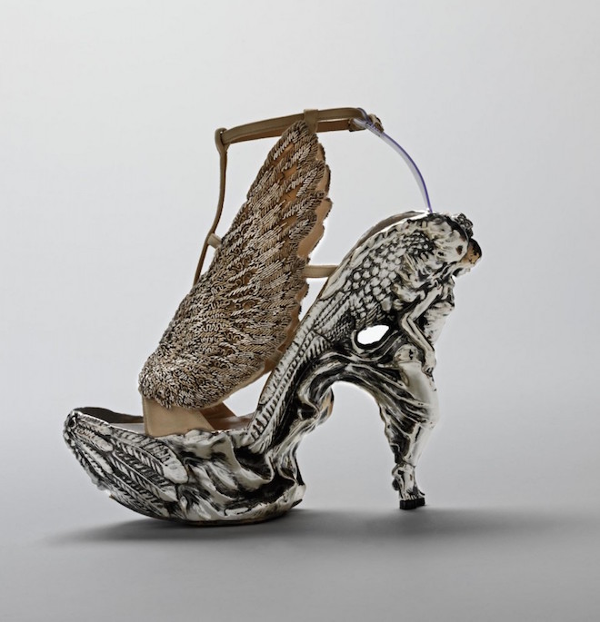 Shoe-with-angel-