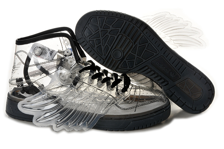 Adidas OBYO Jeremy Scott Transparent Wings Black
