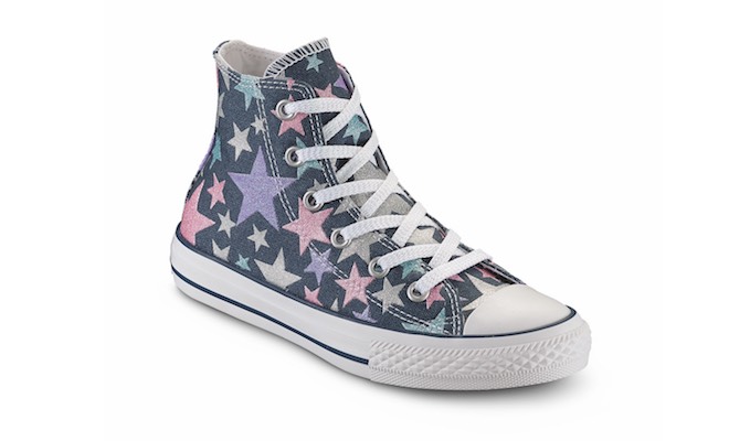 converse nere bambina