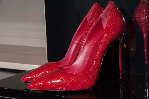 scarpe rosse tacco eleganti