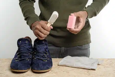 pulire scarpe nabuk