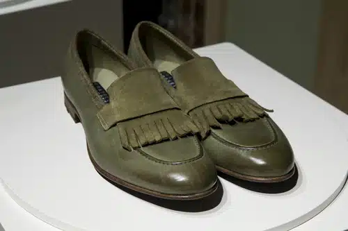 Fratelli Rossetti scarpe verdi uomo p-e 2017