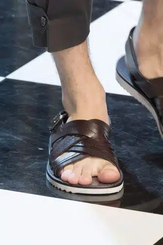 DolceeGabbana sandali in pelle uomo 2017