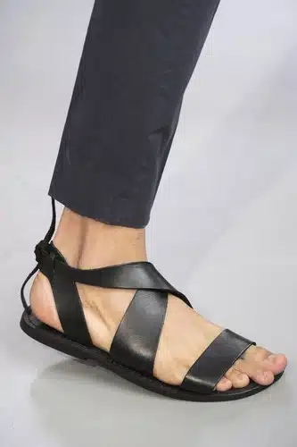 sandali in pelle moda uomo estate 2017