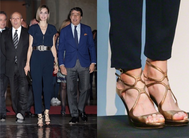 Letizia di spagna scarpe
