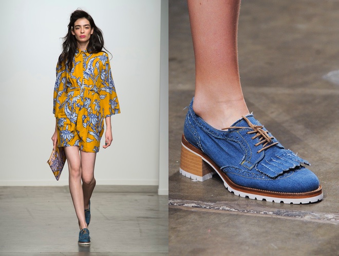 Scarpe di jeans donna 2015