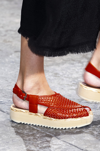 Sportmax  sandali rossi estate 2015
