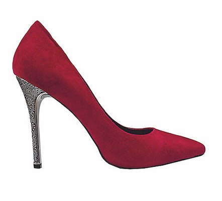 scarpe donna rosse a punta