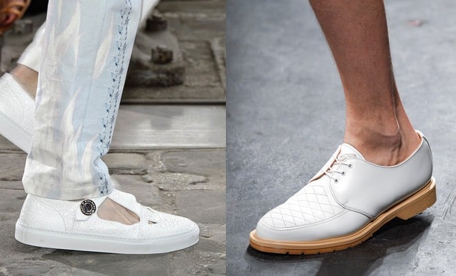 Scarpe bianche da uomo per l'estate: 13 modelli scelti da noi - Scarpe Alte  - Scarpe basse
