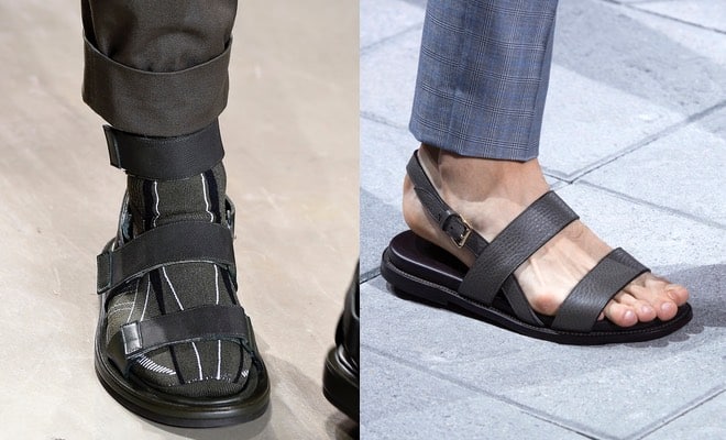 sandali uomo Brioni Calvin Klein
