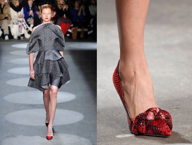 Siriano scarpe vestiti inverno 2017
