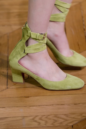valentino-scarpe camoscio verde