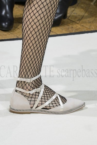 Lanvin ballerine a punta inverno 2018