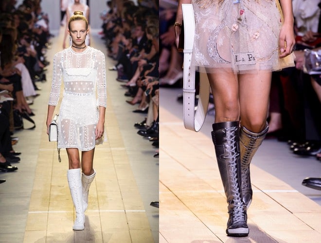 Dior stivali abiti estivi