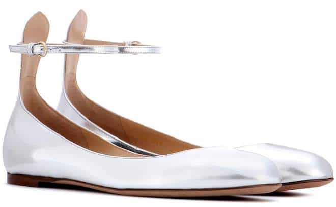 ballerine argento Valentino