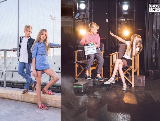 foto campagna gioseppo kids p-e 2017