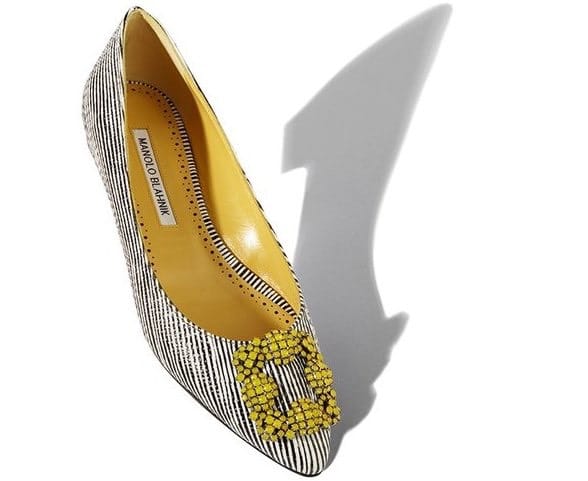 Manolo Blahnik ballerina
