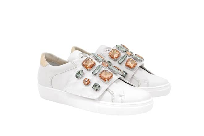 scarpe sportive con pietre colorate 2017