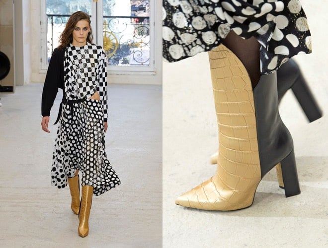 vuitton abiti stivali oro 2017