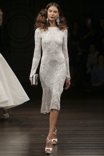 Naeem Khan sposa 2018 abito scarpe