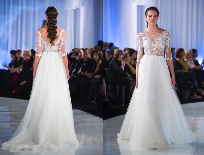 Sposa 2018 abito corpetto pizzo