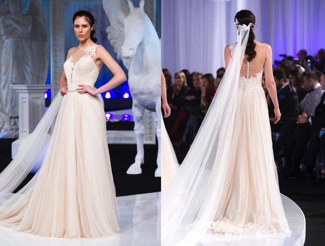 abito sposa avorio 2018 NIcole