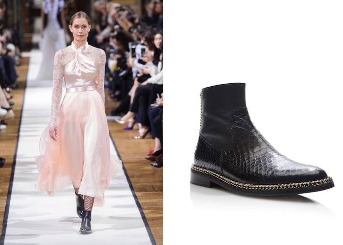 abito stivali Lanvin donna inverno 2017-2018