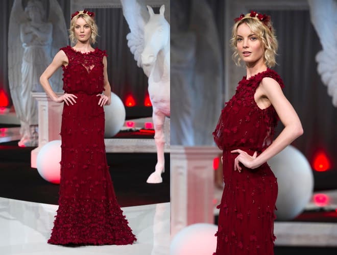 vestito cerimonia 2018 lungo con ricami