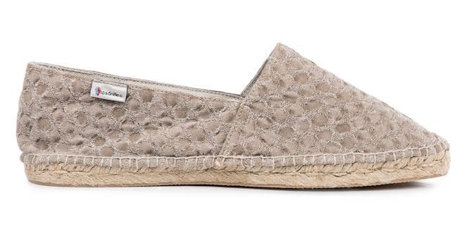 espadrilles basse donna tessuto ricami