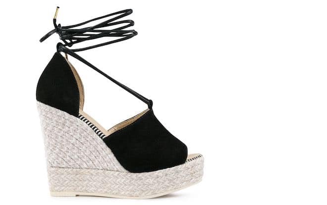 sandali zeppa alta Espadrilles 2017