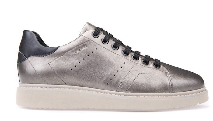 sneakers donna argento inverno 2017 geox