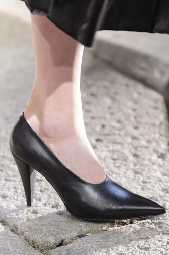Max Mara scarpe nere inverno 2017-2018