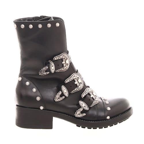 anfibi fibbie cinti donna inverno 2018