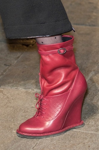 bottega veneta stivali zeppa inverno 2018