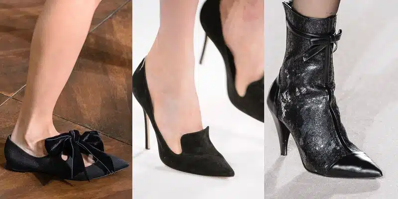 scarpe nere donna invernali moda 2018