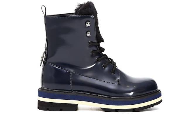 stivaletti allacciati inverno 2017-2018 cafe noir