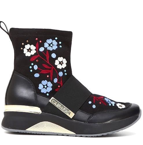 stivaletto ricamato inverno 2018 2017 cafe noir
