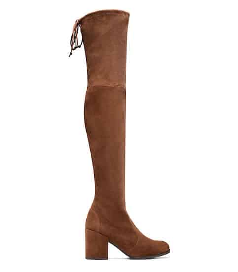 cuissardes camoscio stuart weitzman inverno 2017 2018