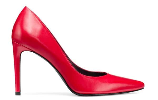 scarpe rosse stuart weitzman inverno 2017
