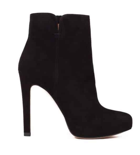 stivaletto pura lopez nero tacco plateau 2018