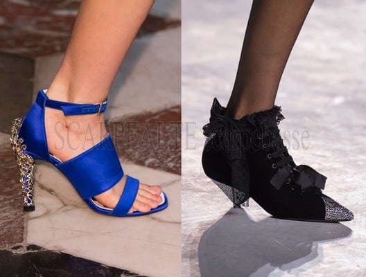 Scarpe moda parigi primavera estate 2018