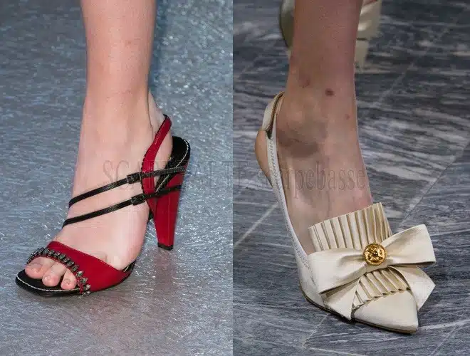 Sfilate Milano scarpe donna primavera estate 2018