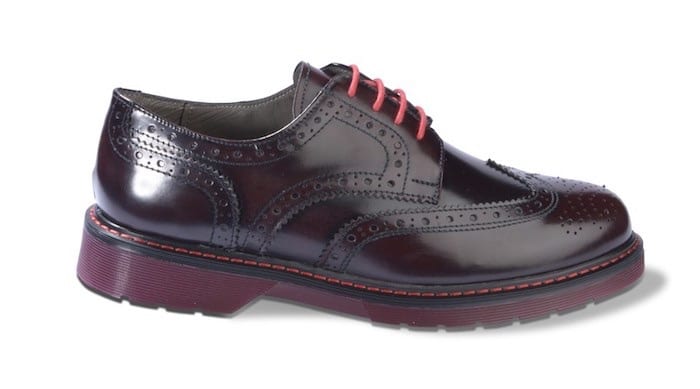 Melluso-just-uomo scarpe allacciate bordeaux