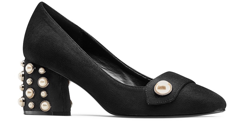 decollette eleganti con perle Bata