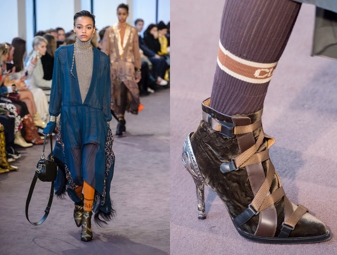 chloe abiti scarpe inverno 2018-2019