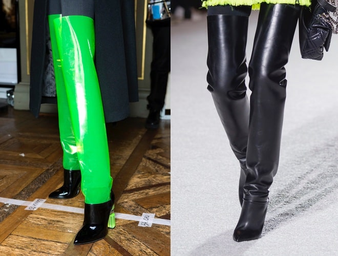 stivali cuissardes inverno 2019-Balmain