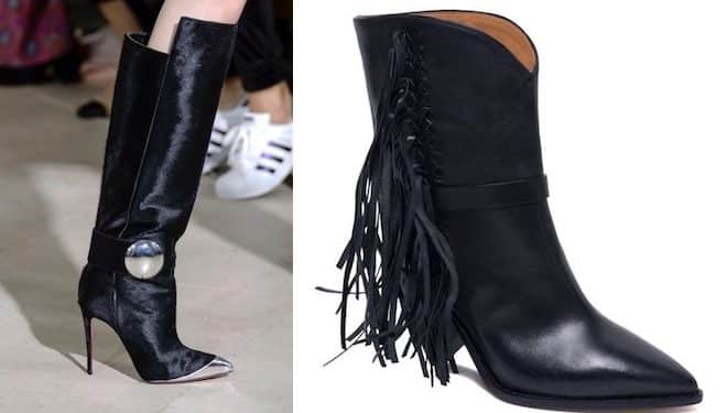 Stivali neri inverno 2019