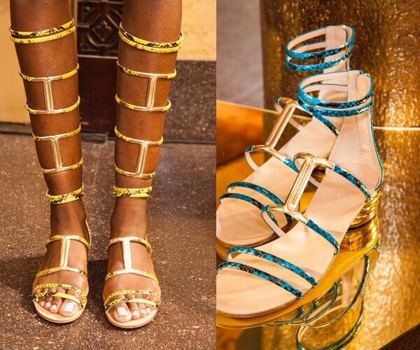 sandali gladiaatore casadei estate 2019