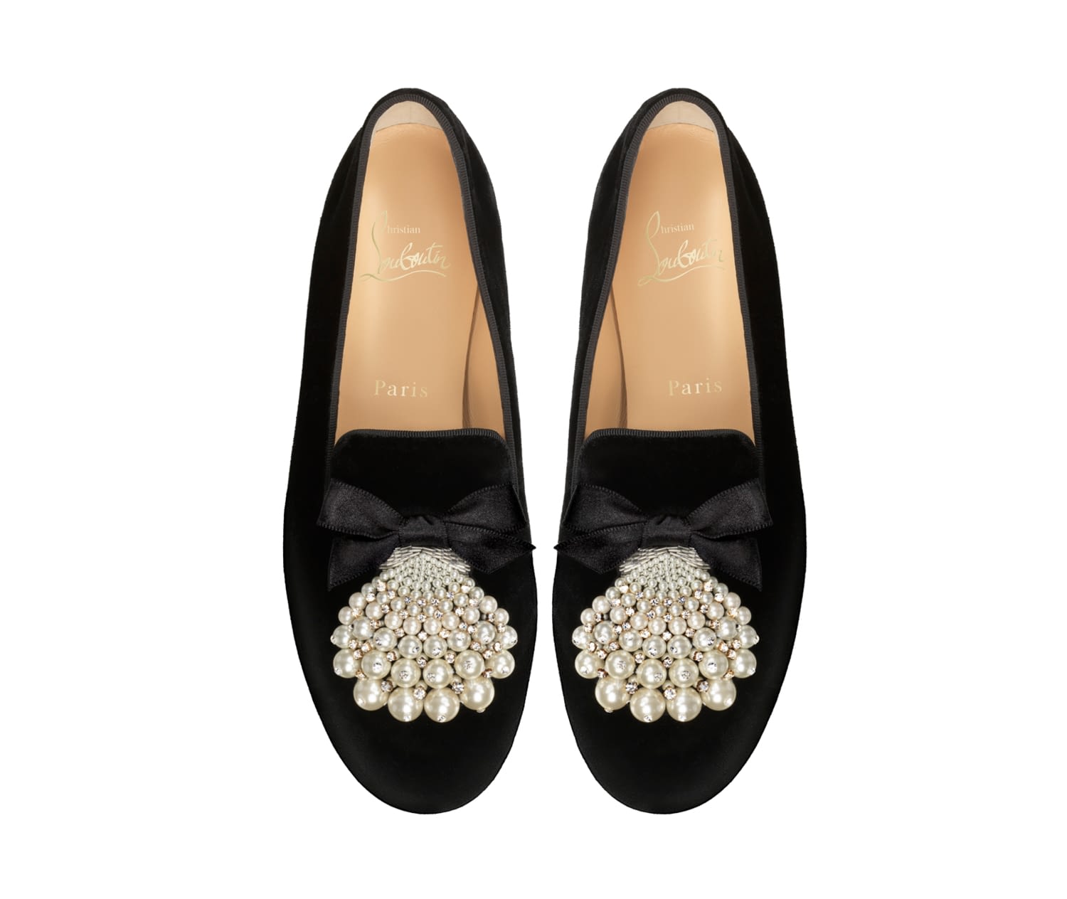 scarpe nere louboutin donna estate 2019